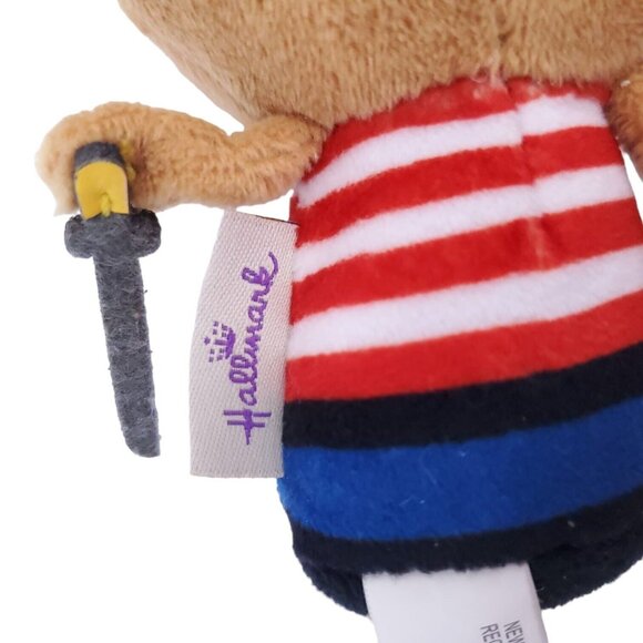 Pirate Party Pup Hallmark‎ itty bitty bittys Dog Stuffed Animal Skull Crossbones - Picture 5 of 6